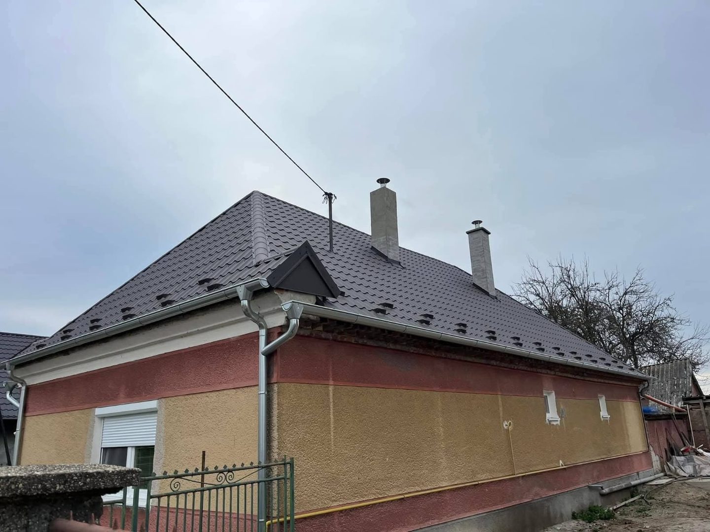 Felújított tető – 13. munka